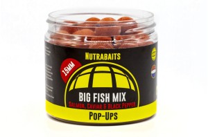 Nutrabaits Salmon, Caviar & Black Pepper Pop Up´s 12mm