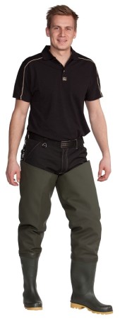 Ocean Abeko Nova De Luxe Watstiefel in olivgrün