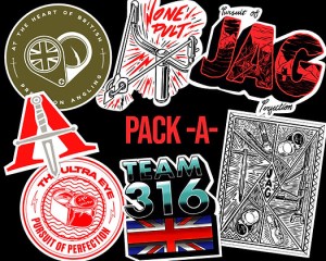JAG Products Sticker Pack A