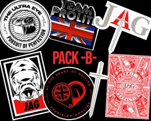 JAG Products Sticker Pack B