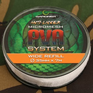 Gardner Tackle PVA Wide Micro-Mesh Refill 7m