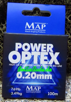 MAP Power Optex Pole Line 0.20mm, 100m