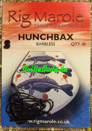 Rig Marole Hunchbax Hooks Größe 8, Barbless, ohne Widerhaken