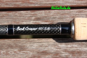 Free Spirit Fishing S-Range Bank Creeper S.U. (stepped up), 10ft Karpfenrute mit 3lb