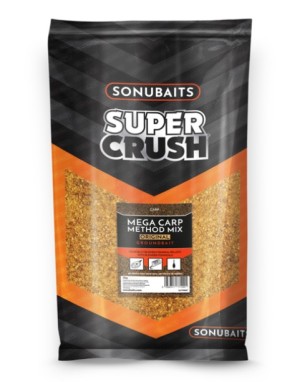 Sonubaits Super Crush Mega Carp Method Mix, 2kg Red