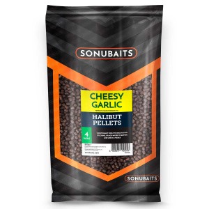 Sonubaits Cheesy Garlic Halibut Pellets 4mm 900gr.
