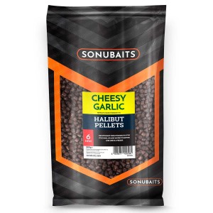 Sonubaits Cheesy Garlic Halibut Pellets 6mm, 900gr.