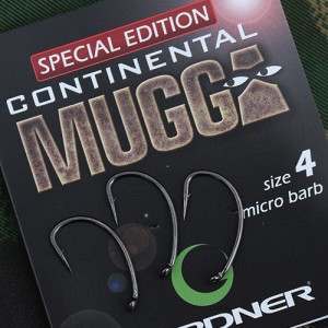 Gardner Tackle Covert Dark Continental Mugga Hook Bulk Hakengröße 4