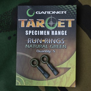 Gardner Tackle Target Run Rings Natural Green