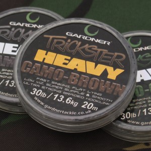 Gardner Tackle Trickster Heavy, 20m Brown Camo / 25lbs