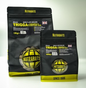 Nutrabaits Trigga Pineapple & N-Butyric Boilies 15mm, 5kg