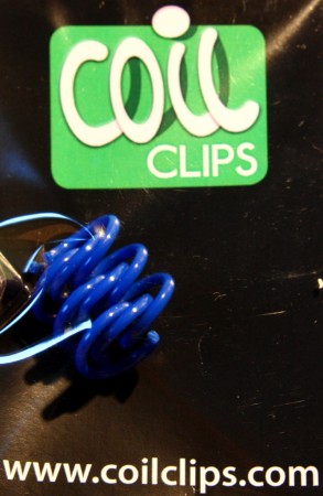 CoilClip in Blue