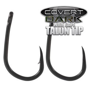 Gardner Tackle Covert Dark Wide Gape Talon Tip Hook Hakengröße 4 / Barbless (ohne Widerhaken)