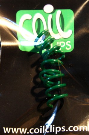 CoilClip in Dark-Green