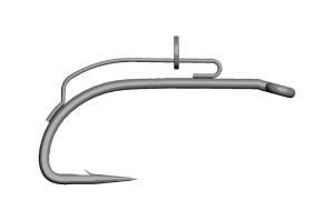 Mustad BBS Longshank Barbed Größe 4, mit Widerhaken