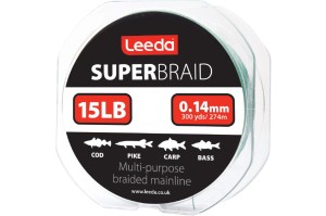 Leeda Super Braid 15lb, 274m Lauflänge