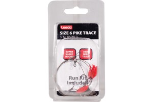 Leeda Pike Trace Size 6, Stahlvorfach