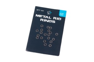 Nash Tackle Metal Rig Rings Medium 2,5mm, rund