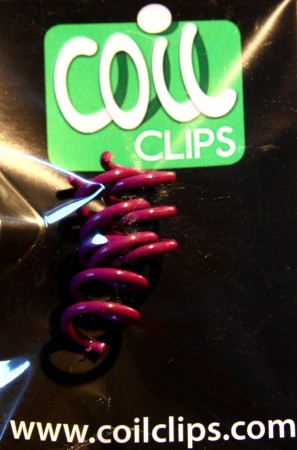 CoilClip in Purple
