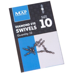 MAP Diamond Eye Swivel Gr.10