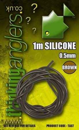 Thinking Anglers Silicone Tube 1m brown
