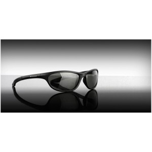 Wychwood Sunglasses Black Wrap Around Brown Lens