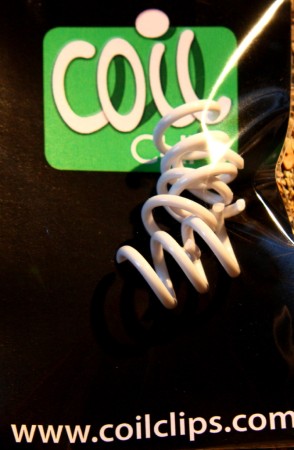 CoilClip in White