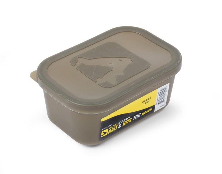 Avid Carp Bait Tub Small with Lid