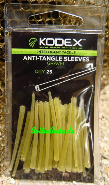 Kodex 30PLUS Anti Tangle Sleeves Gravel 40mm