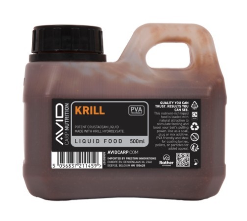 Avid Carp Krill Liquid Food 500ml