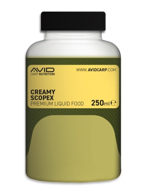 Avid Carp Creamy Scopex Liquid Food 250ml
