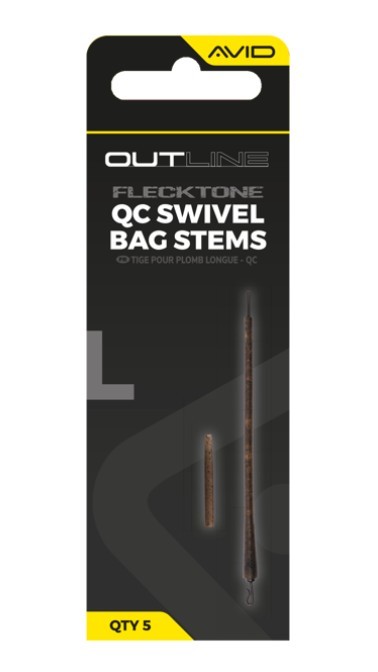 Avid Carp Outline FleckTone Long Bag Stem - QC