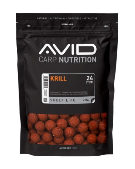 Avid Carp Krill Shelf Life Boilies New 24mm / 2,5kg