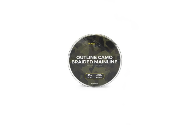 Avid Carp Outline Camo Braided Mainline 600m