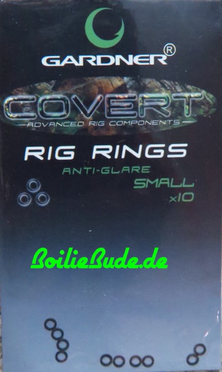 Gardner Tackle Covert Rig Rings Small 3mm, rund