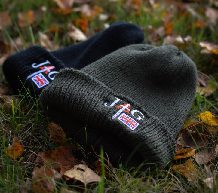 JAG Products Double Layered Chunky Knit Beanie Black