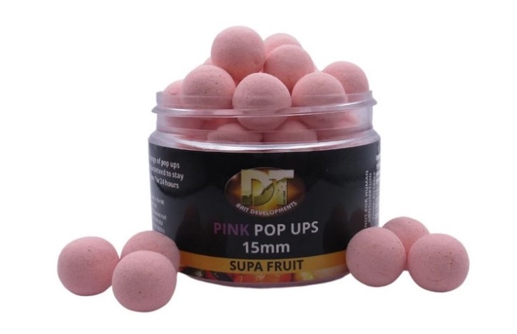 DT Baits Supa Fruit Pink Pop Up´s 15mm