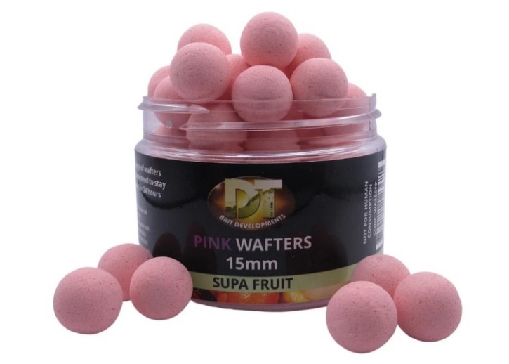 DT Baits Supa Fruit Pink Wafters 15mm