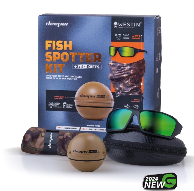 Deeper Smart Sonar Chirp+ 2.0 Fish Spotter Kit