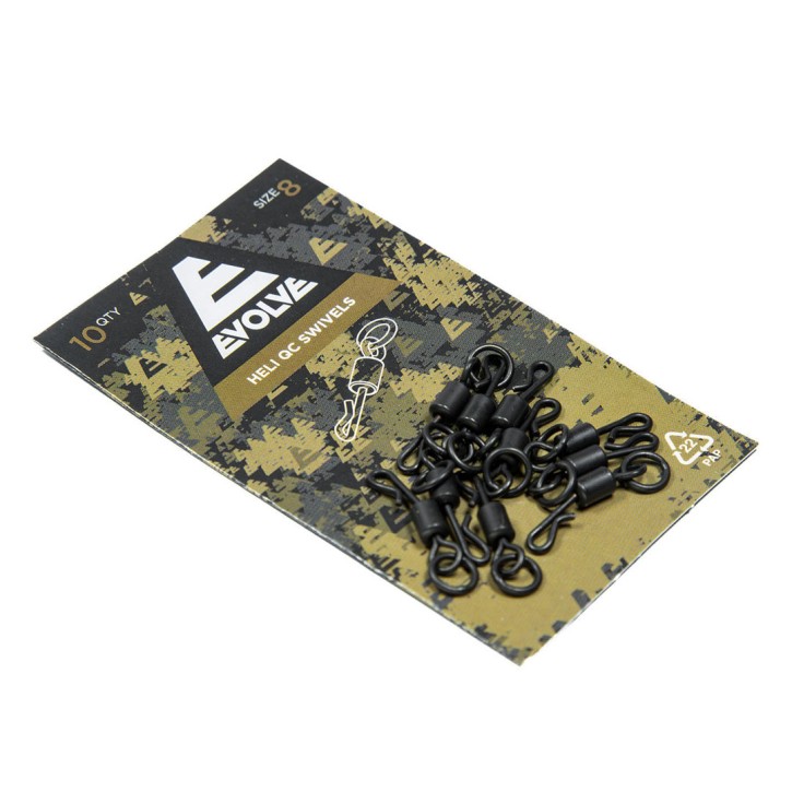 Evolve Tackle Heli QC Swivels