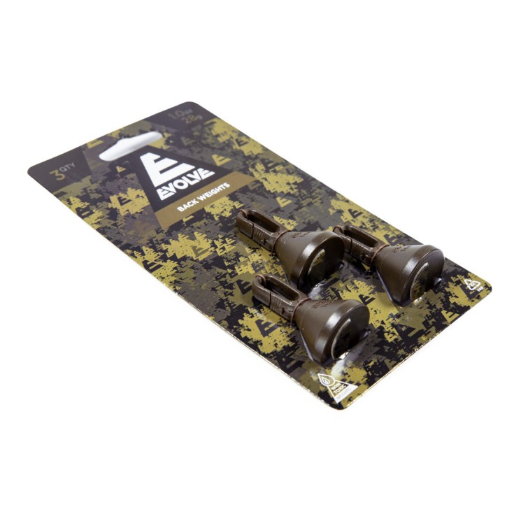 Evolve Tackle Back Weights 1 Oz