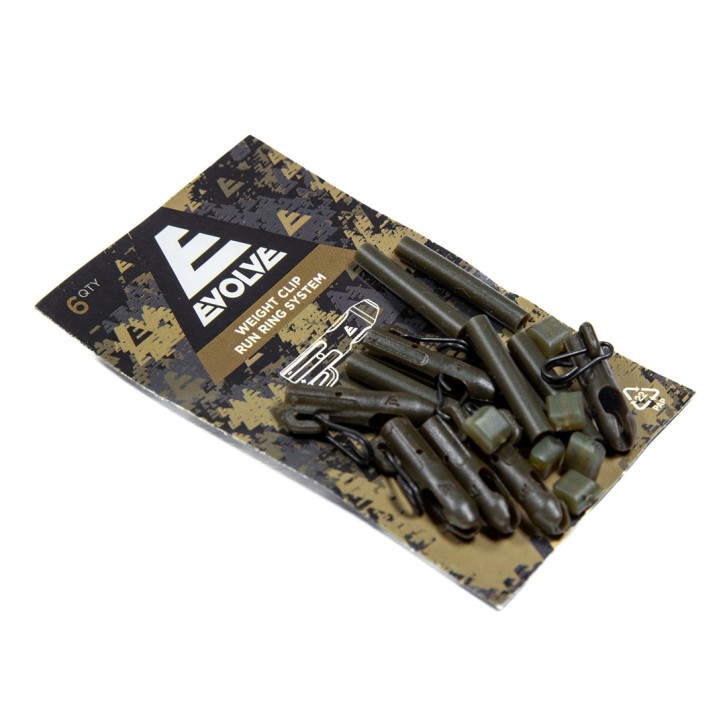 Evolve Tackle Weight Clip Run Ring System Kit
