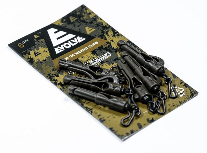 Evolve Tackle Flexi QC Weight Clips