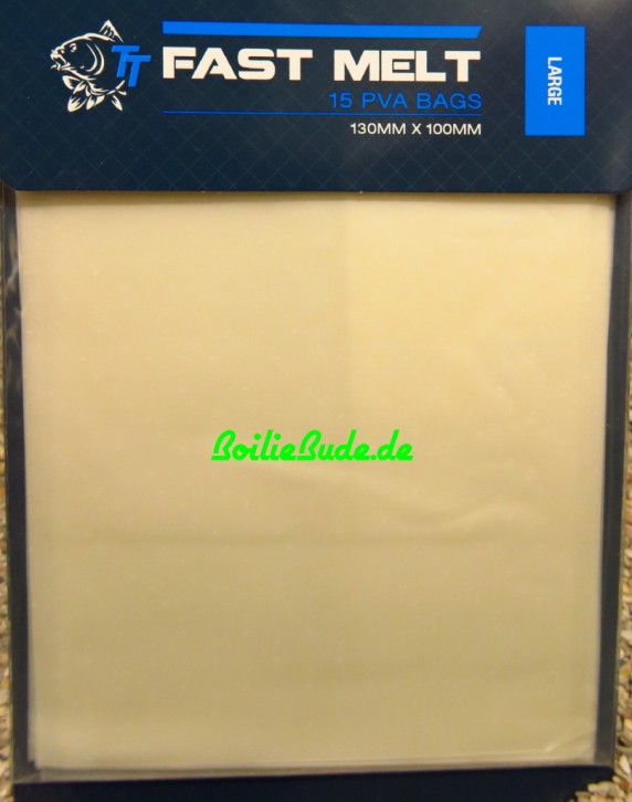Nash Tackle Fast Melt PVA Bags Large, 15 Stück