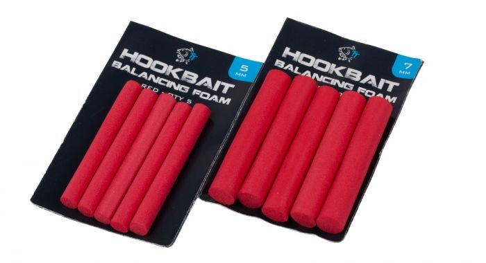 Nash Tackle Hookbait Balancing Foam, rot 7mm