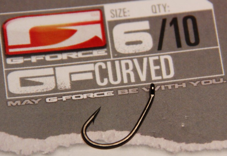 G-Force Tackle Curved Haken mit Widerhaken