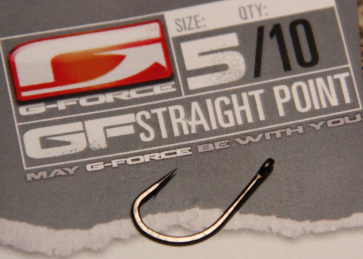 G-Force Tackle StraightPoint Haken mit Widerhaken