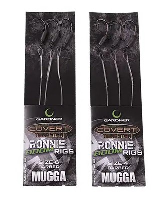 Gardner Tackle Ronnie Boom Rigs Barbed Hakengröße 6