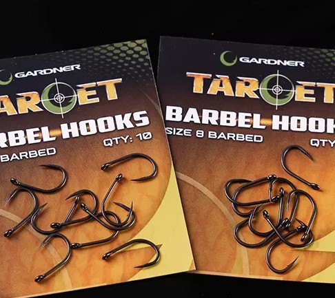 Gardner Tackle Target Barbel Hooks Hakengröße 10