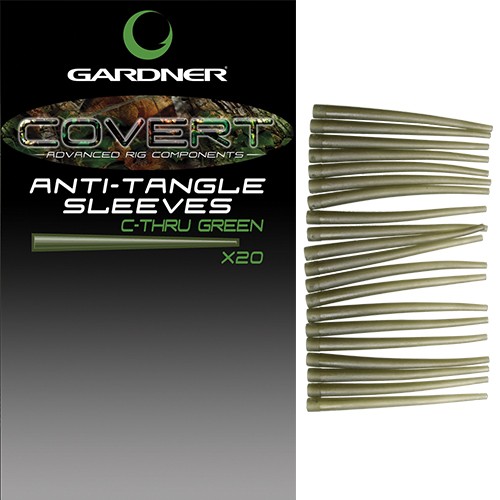 Gardner Tackle Covert Anti Tangle Sleeves C-Thru Green